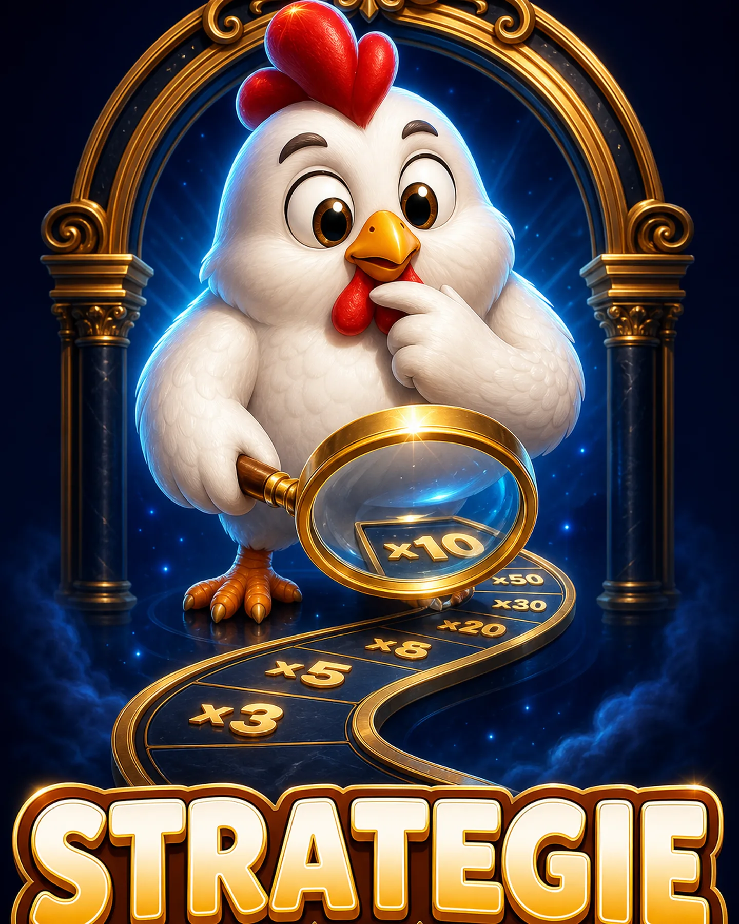 Chicken Road Strategie Diagramm mit Cashout-Multiplikator x1,5 bis x2,5